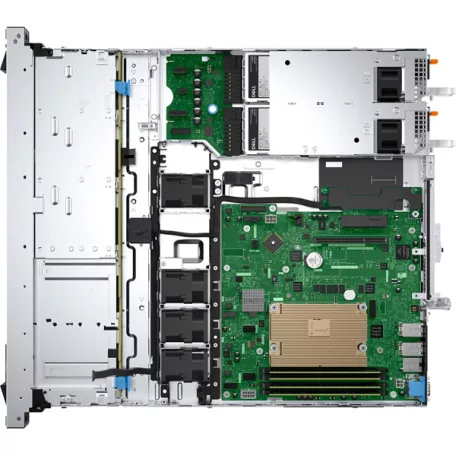 DELL ISG szerver - PE R360 rack (8x2.5"), 8C 6357P 3.0GHz, 1x32GB, 2x960GB RI SSD; H755, iD9 En., 2x700W.