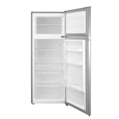   GABA GH-205XE felülfagyasztó kombinált hűtőszekrény, 206L, inverter, hűtő: 169L, fagyasztó 37L, fagyasztó 2,4kg ezüst