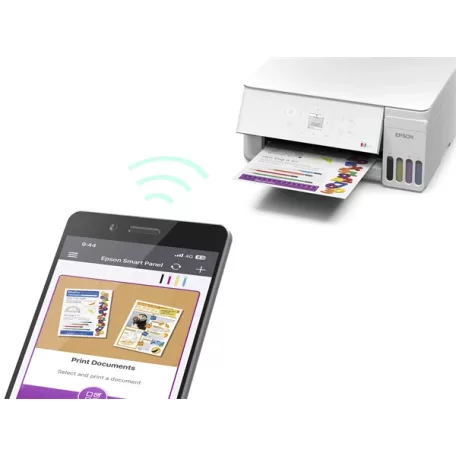 EPSON Tintasugaras nyomtató - EcoTank L3366 (A4, MFP, színes, 5760x1440 DPI, 33 lap/perc, USB/Wifi/Air Print)