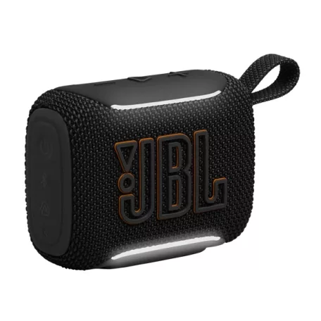 JBL Go 5 (hordozható, vízálló, blutetooth hangszóró), Fekete