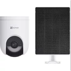   EZVIZ HB8 Lite 4G 8MP Kit bztonsági kamera, solar panellel, mozgáskövető, éjjellátó, 4G+Wi-Fi, AOV, 8MP, 5200mAh
