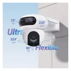 EZVIZ CS-H90 DUAL LENS ROTATION 4MP+4MP biztonsági kamera