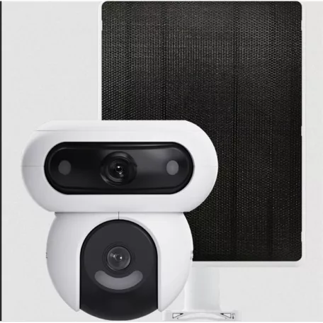 EZVIZ HB90 Dual 3K Kit kültéri biztonsági kamera napelemmel, AOV, 10,400 mAh, okos mozgáskövetés, kétirányú beszéd