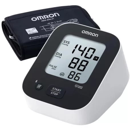 OMRON M2+ Connect felkaros okos-vérnyomásmérő Bluetooth adatátvitellel HEM-7188T1-LE