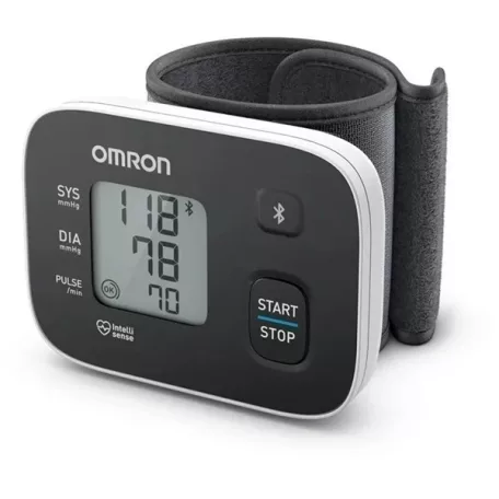 OMRON RS3 Intelli IT Intellisense csuklós okos-vérnyomásmérő Bluetooth adatátvitellel HEM-6161T-E