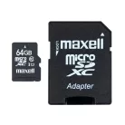 MAXELL Memóriakártya MicroSDXC 64GB X-Series + Adapter Class10