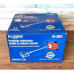   Flinke FK-3001 elektromos festékkeverő univerzális keverőgép, 2650W festék- és habarcskeverő, malterkeverő fk3001