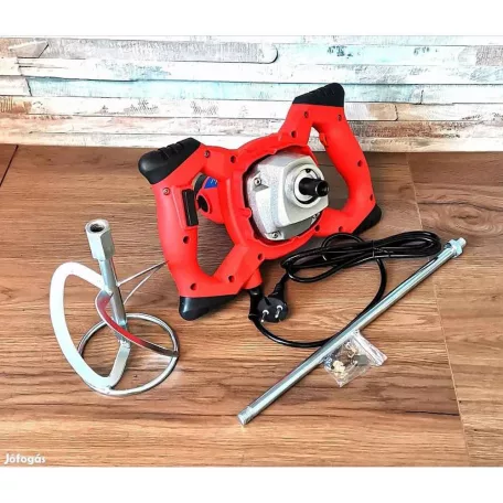 Flinke FK-3001 elektromos festékkeverő univerzális keverőgép, 2650W festék- és habarcskeverő, malterkeverő fk3001