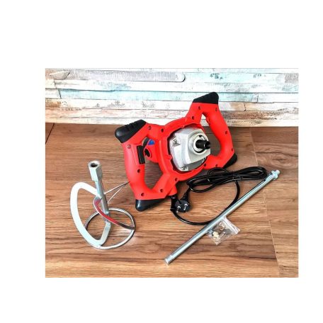 Flinke FK-3002 elektromos festékkeverő univerzális keverőgép, 2db keverő szárral 2650W festék- és habarcskeverő, malterkeverő fk3002