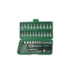 Flinke 46 részes racsnis szerszámkészlet tároló táskában