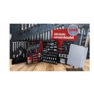 SWISS CRAFT Flinke szerszámkészlet 408 részes húzható fém szerszámos börönddel fl408tr / Flinke 408 részes racsnis szerszámkészlet, kofferrel