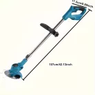 Flinke 88V Fűkasza 2db Akkuval 18 Részes FK-MX-2088 Flinke akkus fűkasza és bozótvágó, elektromos fűkasza  Flinke MAT RIXX MX2088