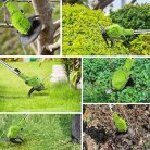 Flinke 68V Fűkasza 2db Akkuval 18 Részes FK-AKK-3050 Flinke akkus fűkasza és bozótvágó, elektromos fűkasza fűnyíró kerekekkel