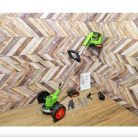 Flinke 68V Fűkasza 2db Akkuval 18 Részes FK-AKK-3050 Flinke akkus fűkasza és bozótvágó, elektromos fűkasza fűnyíró kerekekkel