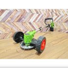 Flinke 68V Fűkasza 2db Akkuval 18 Részes FK-AKK-3050 Flinke akkus fűkasza és bozótvágó, elektromos fűkasza fűnyíró kerekekkel