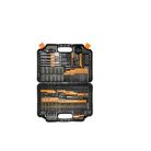 Flinke Haina 264 részes Csavar-, fúró- és bitfejkészlet praktikus kofferben ha2249 / 264 részes 7281 Möller 204 részes Fúró Csavarhúzó Bit készlet kofferben