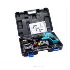 Flinke akkus ütvefúrógép bontókalapács 2 akkuval 1200W FK-8028 ipari ütvefúró SDS plus tokmánnyal 25v 1500mAh li akkuval böröndben