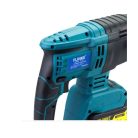 Flinke akkus ütvefúrógép bontókalapács 2 akkuval 1200W FK-8028 ipari ütvefúró SDS plus tokmánnyal 25v 1500mAh li akkuval böröndben