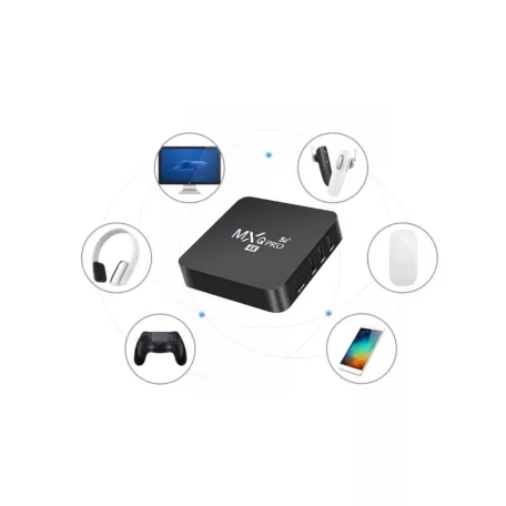 Bewello mxq TV BOX Android TV Box Youtube, Netflix alkalmazással wifi-s tv okosító smart box magyar nyelvű