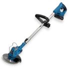 Hayami HA-1024 16 részes Kerekes fűkasza, Szegélynyíró 2db akkumulátorral akkus fűkasza és bozótvágó, elektromos fűkasza fűnyíró 48v