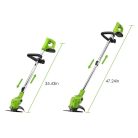 Flinke 88V Fűkasza 2db Akkuval 18 Részes Hayami ha-1030g akkus fűkasza és bozótvágó, elektromos fűkasza új típus 23cm vágási szélesség