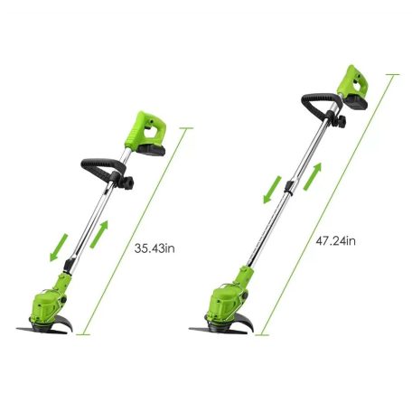 Flinke 88V Fűkasza 2db Akkuval 18 Részes Hayami ha-1030g akkus fűkasza és bozótvágó, elektromos fűkasza új típus 23cm vágási szélesség