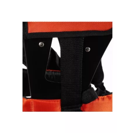 FLINKE EXTRA PÁRNÁZOTT fűkasza tartó öv, állítható, 75/125x80/113 cm, narancssárga és fekete