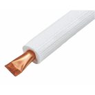 Hisense Szigetelt rézcső, 6 mm, (1/4") - 25 méter hosszú vegytiszta réz cső, az ár 1m-re vonatkozik nyomáspróbázott