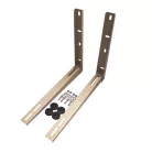 Hisense klímatartó konzol, 2 db összecsukható konzol készlet 400x450mm, kültéri klímaberendezéshez 9000-12000 BTU klíma tartó 450mm