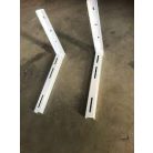 Hisense klímatartó konzol, 2 db összecsukható konzol készlet 400x550mm, kültéri klímaberendezéshez 9000-12000-18000-24000 BTU max 120kg klíma tartó 550mm