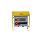 Szekelyvill Felvonulási szekrény IFSZ2540/80K - Hordozható ideiglenes szekrény - 3 fázisú 63A