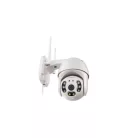 Techstar P14 PTZ IP Megfigyelő kamera, kupola, vezeték nélküli, 355°, 1080p, LED, IR, kültéri, TUYA APP-pal mozgásérzékelő, mikrofon