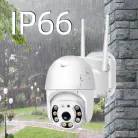 Techstar P14 PTZ IP Megfigyelő kamera, kupola, vezeték nélküli, 355°, 1080p, LED, IR, kültéri, TUYA APP-pal mozgásérzékelő, mikrofon