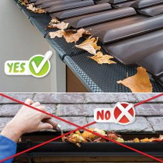 Garden of eden Ereszcsatorna védő kosár 2db-s szett