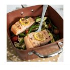 Mischler Cook Germany 4 részes szögletes serpenyő /Réz/kerámia) Cooper Pan indukciós elektromos gáz halogén főzőlapokhoz