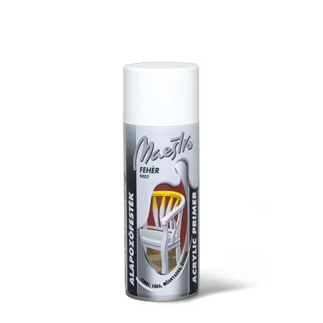 MAESTRO alapozófesték fehér aeroszol
