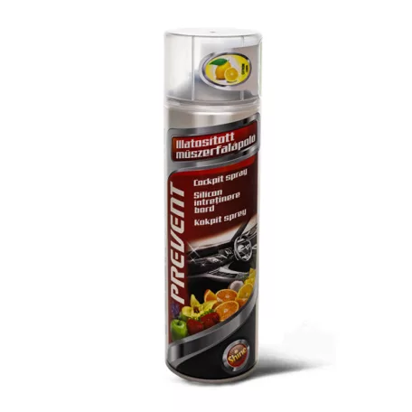 PREVENT illatosított műszerfalápoló aer. citrom illatú