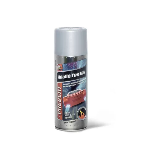 PREVENT hőálló ezüst festék aeroszol  