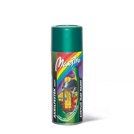 MAESTRO akrilfesték metálzöld 6035 aeroszol 