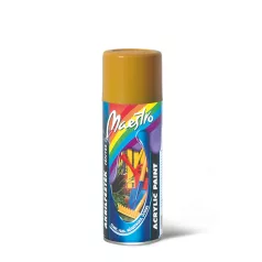MAESTRO akrilfesték krómsárga RAL1007 aeroszol