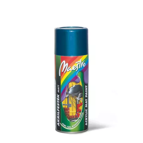 MAESTRO akrilfesték metálkék 5025 aeroszol 
