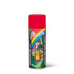 MAESTRO akrilfesték világító piros 3024 aeroszol 