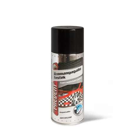 PREVENT üzemanyagálló festék fekete RAL 9005 aeroszol 