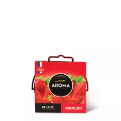 Aroma Car Organic autóillatosító Strawberry 