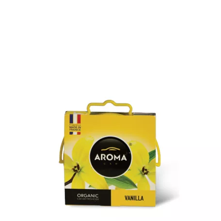 Aroma Car Organic autóillatosító Vanilla 