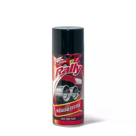 RALLY hőálló festék fekete aeroszol 