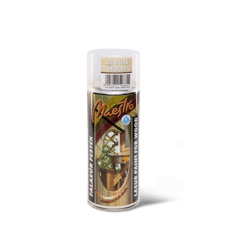 MAESTRO fa lazúr festék színtelen aeroszol