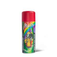 MAESTRO akrilfesték matt piros aeroszol Tn H RO 