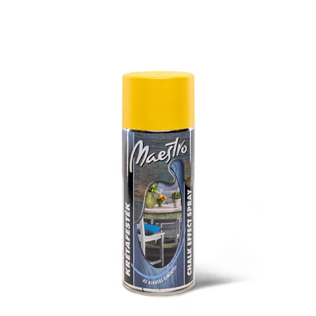 MAESTRO krétafesték szalmasárga aeroszol 