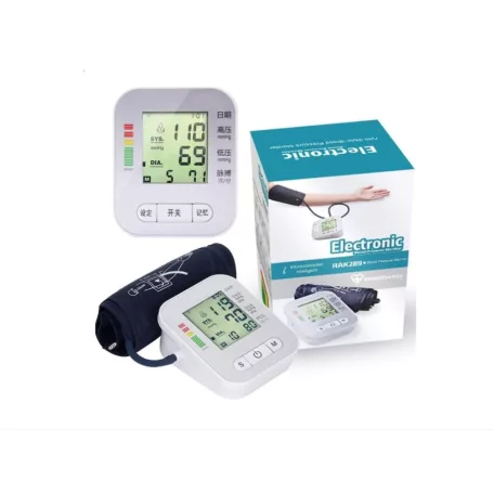 Dr Life Felkaros digitális vérnyomásmérő. WHO skálával usb töltéssel- MS-210-3 sárga